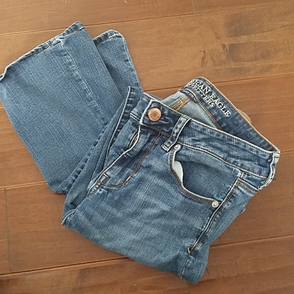 AEO Skinny Kick Jeans Size 6 Short